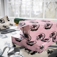 Headless Horseman Wrapping Paper Roll Retro Gothic Scary Pumpkin Moon Halloween Costume - Wonder Print Shop