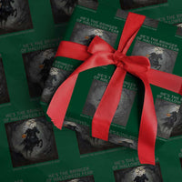 Headless Horseman Wrapping Paper Roll Vintage Gothic Scary Costume Halloween October Festive - Wonder Print Shop