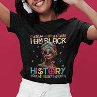 I Am Black History African American Women Pretty T Shirt - Wonder Print Shop