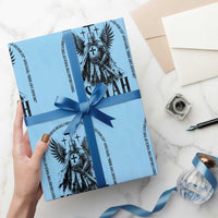 Here Am I Send Me Isaiah 6 8 Catholic Knight Templar Crusader Faith Wrapping Paper Roll