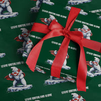 Heroic Polar Bear Leave Greenland Alone Wrapping Paper Roll Patriotic Island Sovereignty Protest