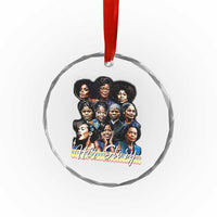 HerStory Tribute Crystal Glass Ornament Celebrating Legendary Black Women of History and Power TS02