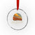 Hill Country Strong Crystal Glass Ornament Texas Support Retro Enchanted Rock - Wonder Print Shop