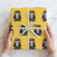 Hip Hop Easter Bunny He is Risen Jesus Religious Christian Wrapping Paper Roll