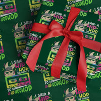 Hip Hop Easter Bunny Wrapping Paper Roll Funny Hippity Cool Rabbit Lovers Toddler - Wonder Print Shop