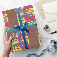 Hip Hop Easter Bunny Wrapping Paper Roll Funny Hippity Cool Rabbit Lovers Toddler - Wonder Print Shop