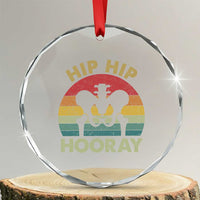 Hip Replacement Recovery Crystal Glass Ornament Get Well Soon Gifts After Surgery