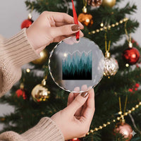 Hoa Hoa Hoa Crystal Glass Ornament Twilight Lover Pine Forest Cozy - Wonder Print Shop