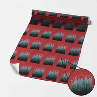 Hoa Hoa Hoa Wrapping Paper Roll Twilight Lover Pine Forest Cozy - Wonder Print Shop