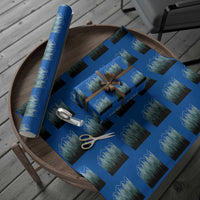 Hoa Hoa Hoa Wrapping Paper Roll Twilight Lover Pine Forest Cozy - Wonder Print Shop