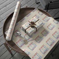 Hockey Got Too Silly Penalty Box Wrapping Paper Roll Silly Goose Meme