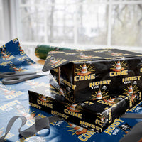 Hoist The Cone Jolly Roger Victory Wrapping Paper Roll Pirate Skull Baseball Sports Fan IYKYK Meme