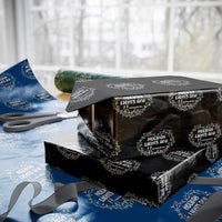 Holiday Lights And Human Rights Christmas Activism Wrapping Paper Roll - Wonder Print Shop