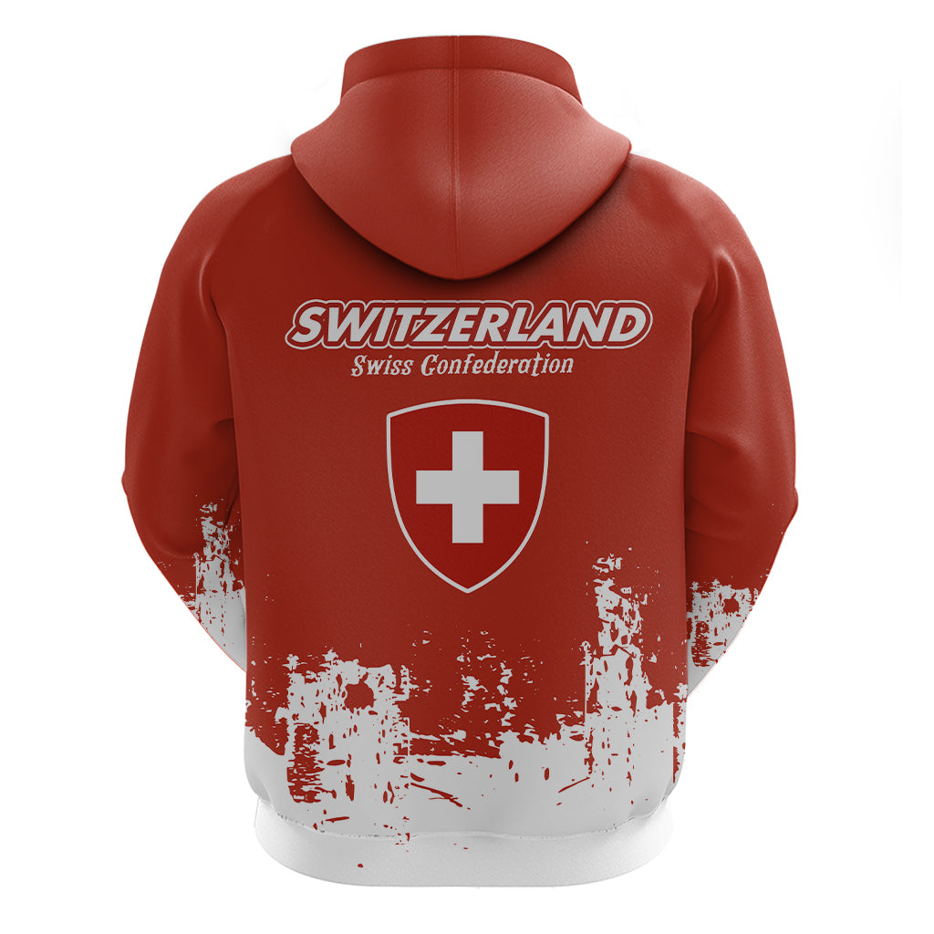 Switzerland Hoodie Smudge Style RLT13