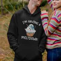 Christmas Hoodie I'm Having a Meltdown Snowman Xmas Melting Snow Icecream - Wonder Print Shop