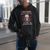 Armed Skull Hoodie You May Not Like Guns But You Call Someone With A Gun And Pray - Wonder Print Shop