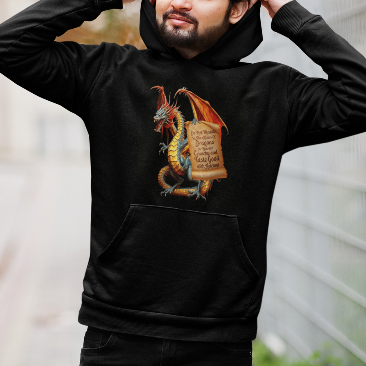 Do Not Meddle In The Affairs Of Dragons For You Are Crunchy Hoodie - Wonder Print Shop