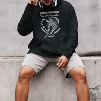 Without Awareness You Are Invisible Carcinoid Cancer Hoodie - Wonder Print Shop