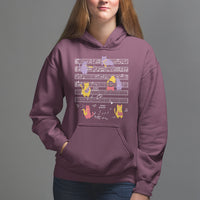 Cat Lover Hoodie Cat Playing Musical Instrument - Wonder Print Shop