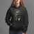 Halloween Mermaid Hoodie Mermaid Skeleton Spooky Season In Ocean - Wonder Print Shop
