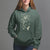Halloween Mermaid Hoodie Mermaid Skeleton Spooky Season In Ocean - Wonder Print Shop