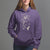 Halloween Mermaid Hoodie Mermaid Skeleton Spooky Season In Ocean - Wonder Print Shop