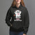 Halloween Hoodie MOO Get Out My Hay Cow Boo Ghost - Wonder Print Shop