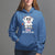 Halloween Hoodie MOO Get Out My Hay Cow Boo Ghost - Wonder Print Shop