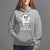 Halloween Hoodie MOO Get Out My Hay Cow Boo Ghost - Wonder Print Shop