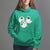 Halloween Cat Lover Hoodie Spooky Cute Ghost Costume - Wonder Print Shop