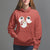 Halloween Cat Lover Hoodie Spooky Cute Ghost Costume - Wonder Print Shop