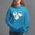 Halloween Cat Lover Hoodie Spooky Cute Ghost Costume - Wonder Print Shop
