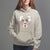 Halloween Hoodie Cute Ghost Dancing In The Candy Rain Spooky Season - Wonder Print Shop