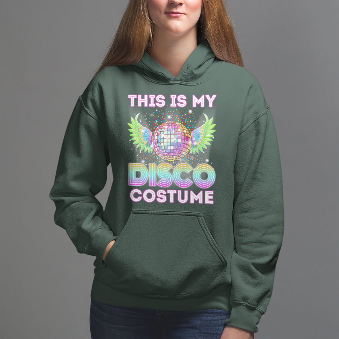 Disco Lover Hoodie Dance Party 70s 80s - Wonder Print Shop