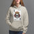Poker Hoodie Couple Matching - 2/2 Card Queen Skull - Wonder Print Shop