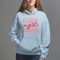 Sleigh Girl Sleigh Christmas Festive Winter Holiday Party Hoodie - Wonder Print Shop