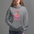 Sleigh Girl Sleigh Christmas Groovy Gingerbread Man Xmas Holidays Hoodie - Wonder Print Shop