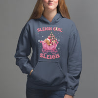 Sleigh Girl Sleigh Christmas Groovy Gingerbread Man Xmas Holidays Hoodie - Wonder Print Shop