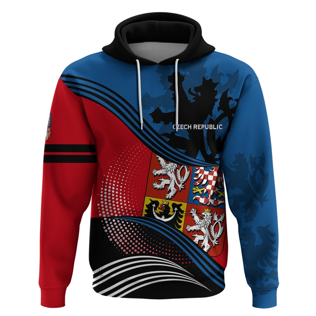Czech Republic Zip Hoodie Fall In The Wave RLT13 - Wonder Print Shop