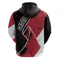 Latvia Hoodie Special Grunge Flag RLT6 - Wonder Print Shop