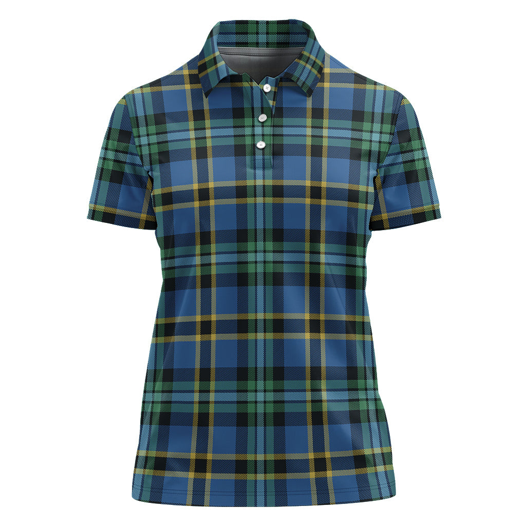 hope-ancient-scottish-tartan-golf-polo-for-women-tartan-womens-polo-shirts
