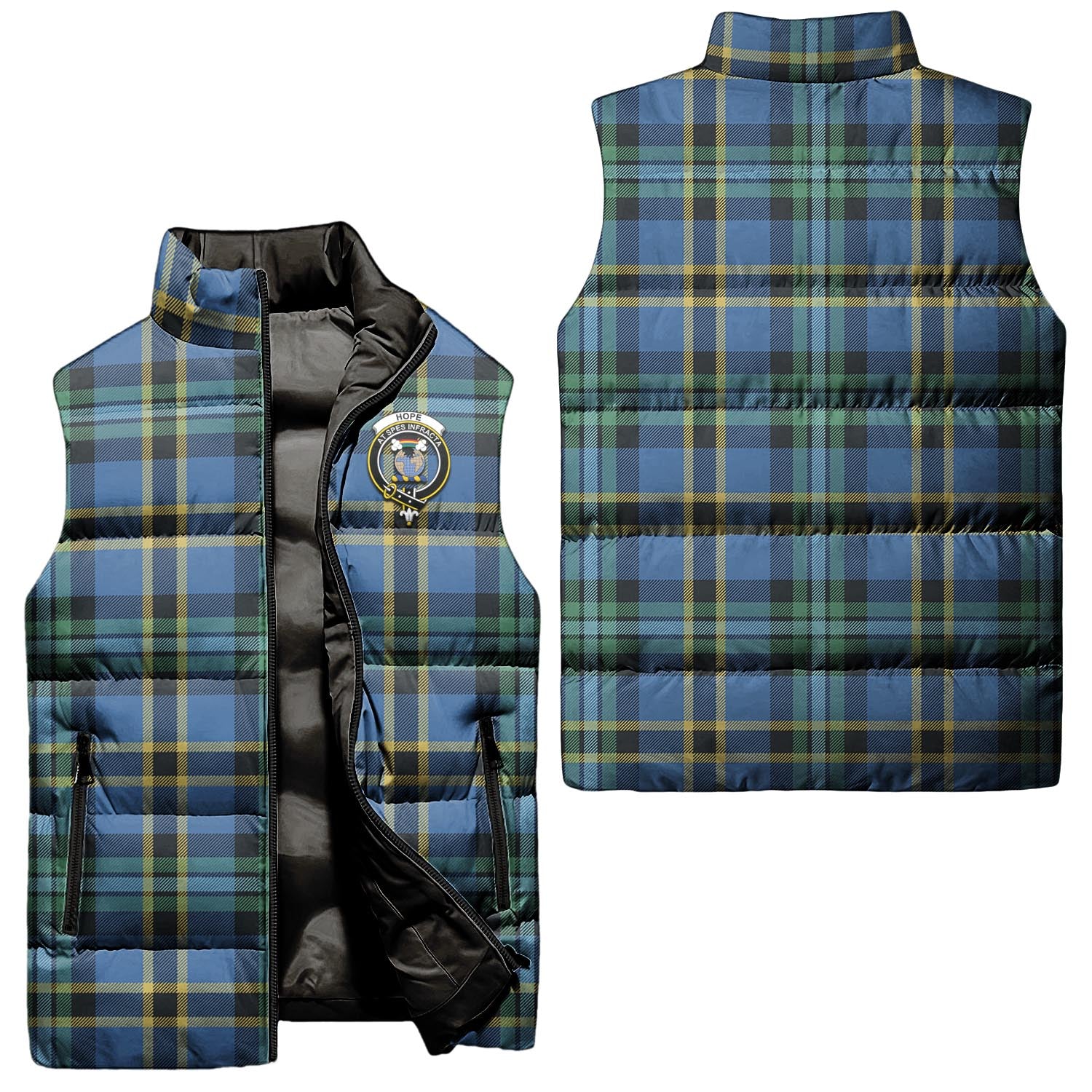 hope-ancient-clan-puffer-vest-family-crest-plaid-sleeveless-down-jacket