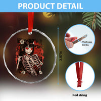 Horror Anime Manga Crystal Glass Ornament Japan Japanese Creepy Kawaii Goth TS10