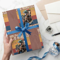 Horse Race Derby Wrapping Paper Roll The Best Two Minutes Of Your Life