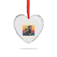 Horse Race Derby Heart Crystal Glass Ornament The Best Two Minutes Of Your Life