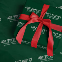 Hot Buffet Available All Day Wrapping Paper Roll Eat As Much As You Like - Wonder Print Shop