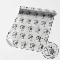 How Lucky Are We Wrapping Paper Roll Funny Western Cowgirl Rodeo Playing Card