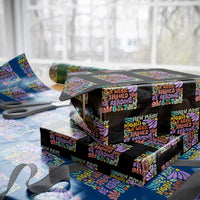 How Many Nights Should You Be Reading 6 7 Wrapping Paper Roll Retro Funny 67 Six Seven Meme Book Lover - Wonder Print Shop