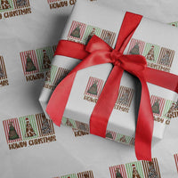 Howdy Christmas Wrapping Paper Roll Funny Western Xmas Tree Rodeo Fan Gift - Wonder Print Shop