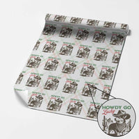 Howdy Go Lucky Wrapping Paper Roll Funny Corgi St Patrick's Day